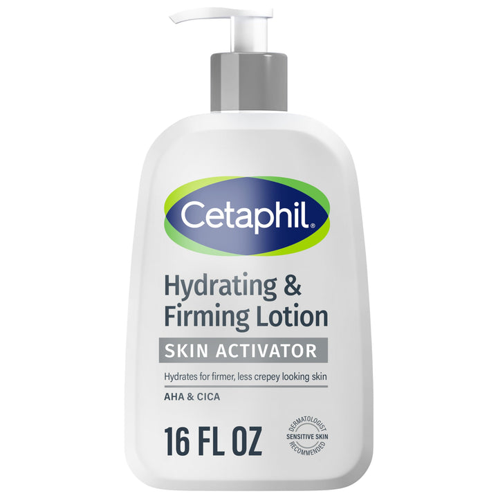 Cetaphil front packaging showing 16oz bottle and clear product identity for reassurance