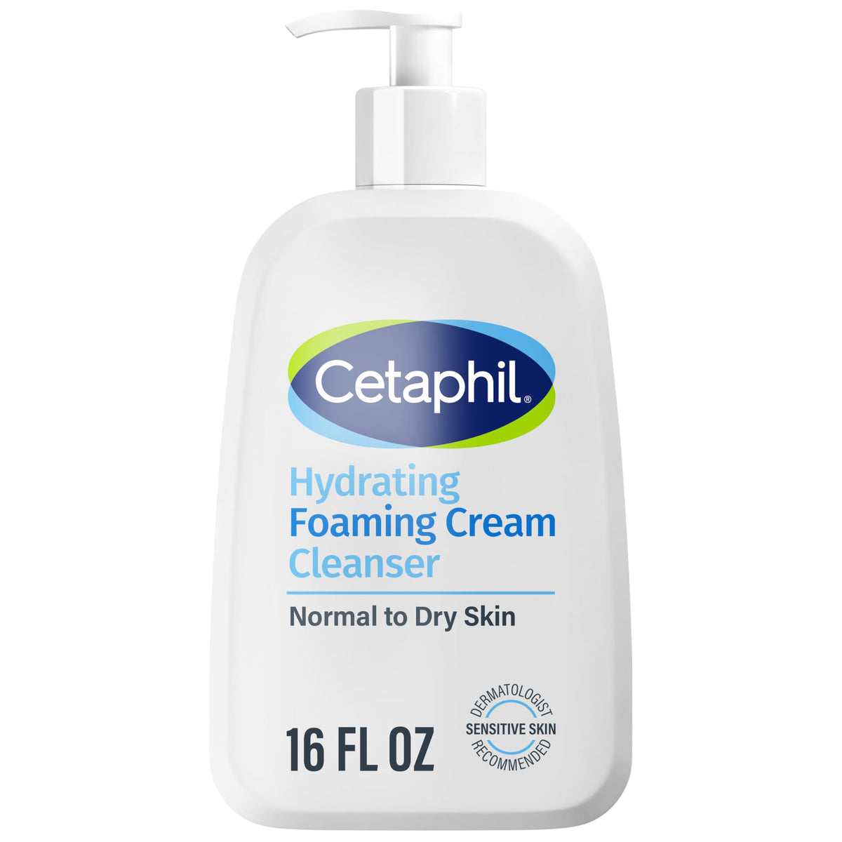 Cetaphil front packaging showing bottle and label for gentle cleansing benefit
