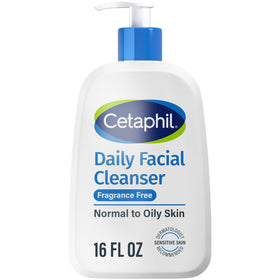 Cetaphil front packaging 16oz showing label and gentle formula benefit