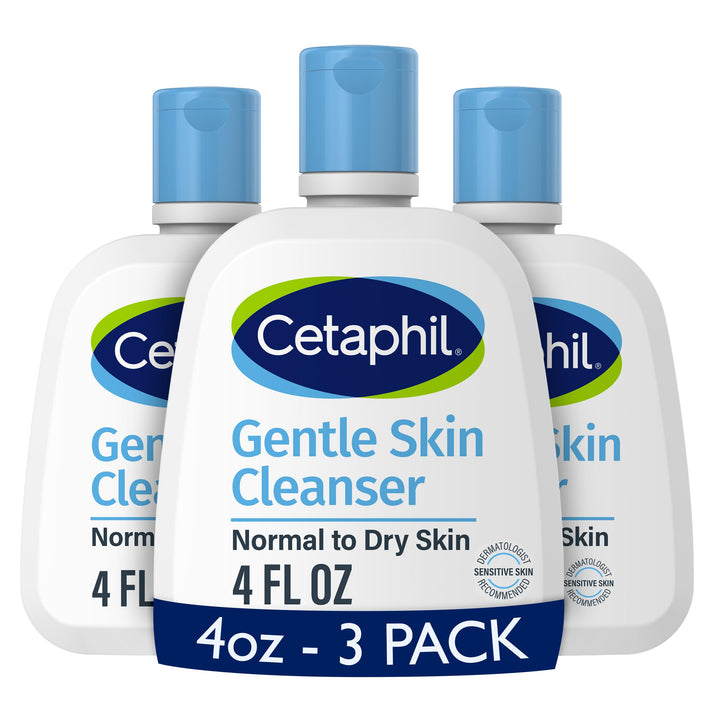 Cetaphil front packaging 4oz showing label and gentle cleanser benefit