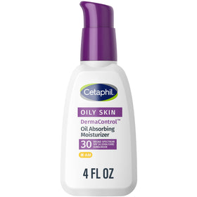Cetaphil front packaging showing DermaControl SPF 30 — clear product identity and protection