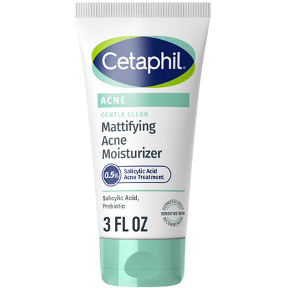 Cetaphil front packaging showing gentle clear moisturizer benefits