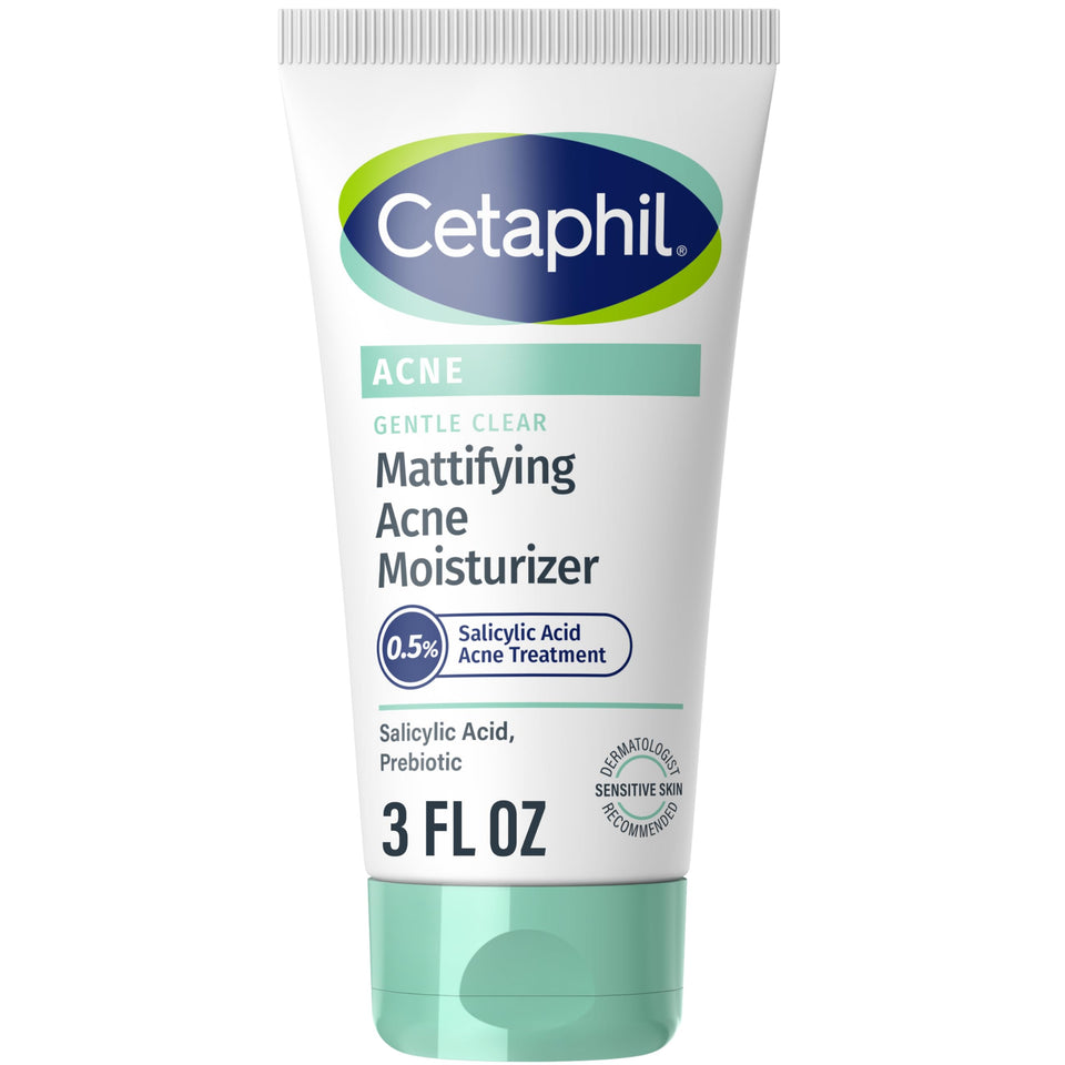 Cetaphil front packaging showing gentle clear moisturizer benefits