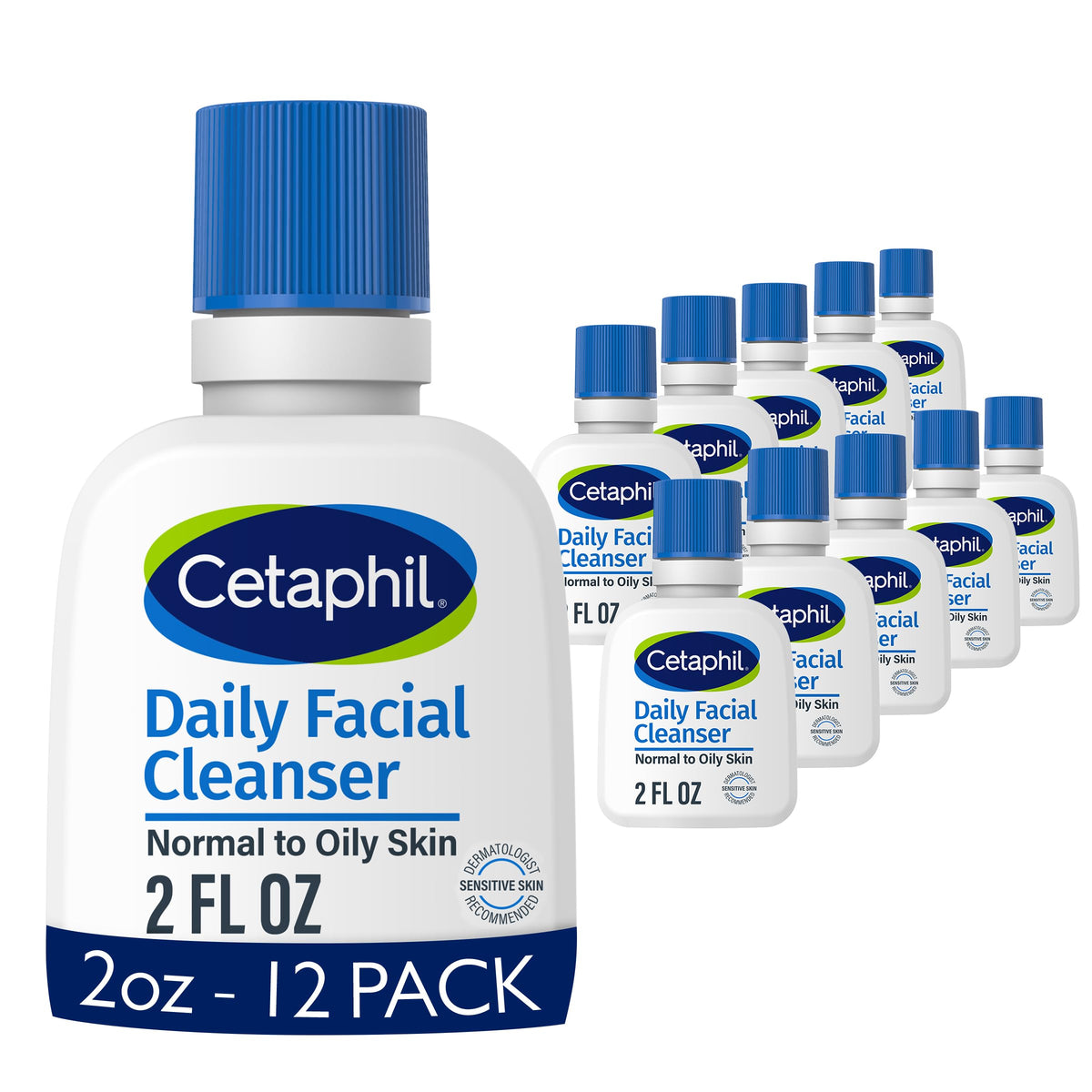 Cetaphil travel-size front packaging showing cleanser and portability benefit