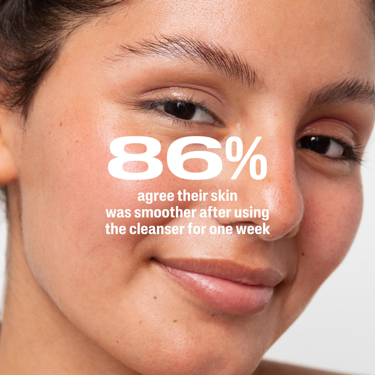 Cetaphil before and after conceptual illustration showing clearer skin