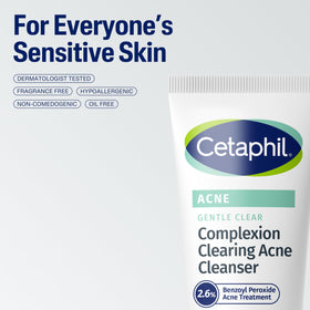 Cetaphil in bathroom routine demonstrating gentle daily use