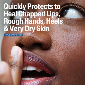 Close-up of shea butter in Cetaphil healing ointment illustrating moisturizing benefits