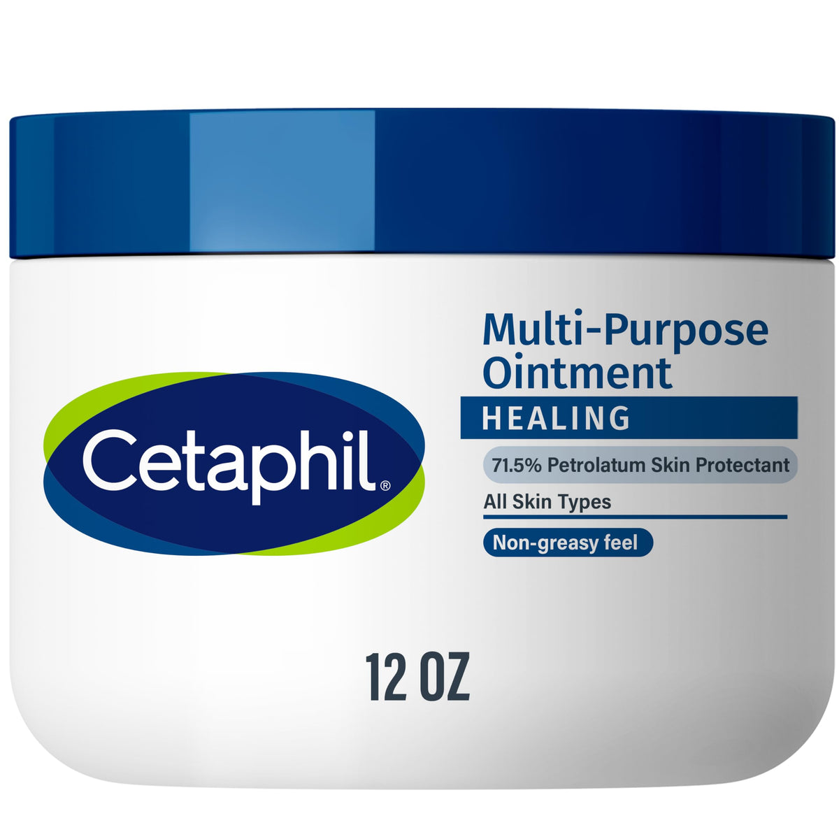 Cetaphil healing ointment front tub showing clear branding and protective benefits