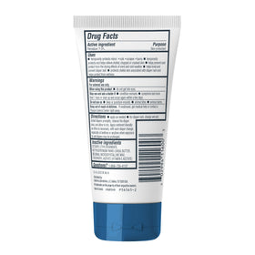Detailed shot of Cetaphil label and ingredients list to verify hypoallergenic claims