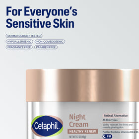 Cetaphil ingredients label close-up showing key actives and transparency