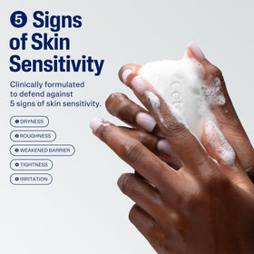 Cetaphil ingredients label detail showing glycerin and nourishing agents