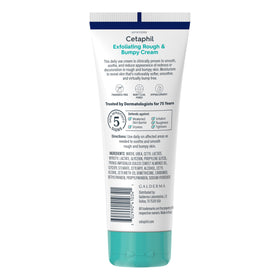 Cetaphil label close-up noting fragrance-free and hypoallergenic benefits