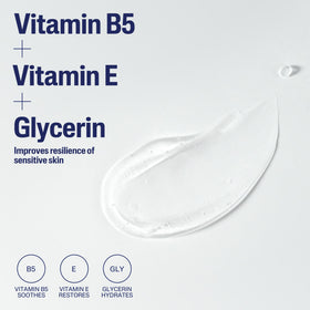 cetaphil ingredients label close-up highlighting non-comedogenic and hypoallergenic benefit