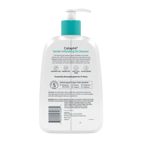 Cetaphil on bathroom sink in lifestyle scene showing gentle skincare routine benefit