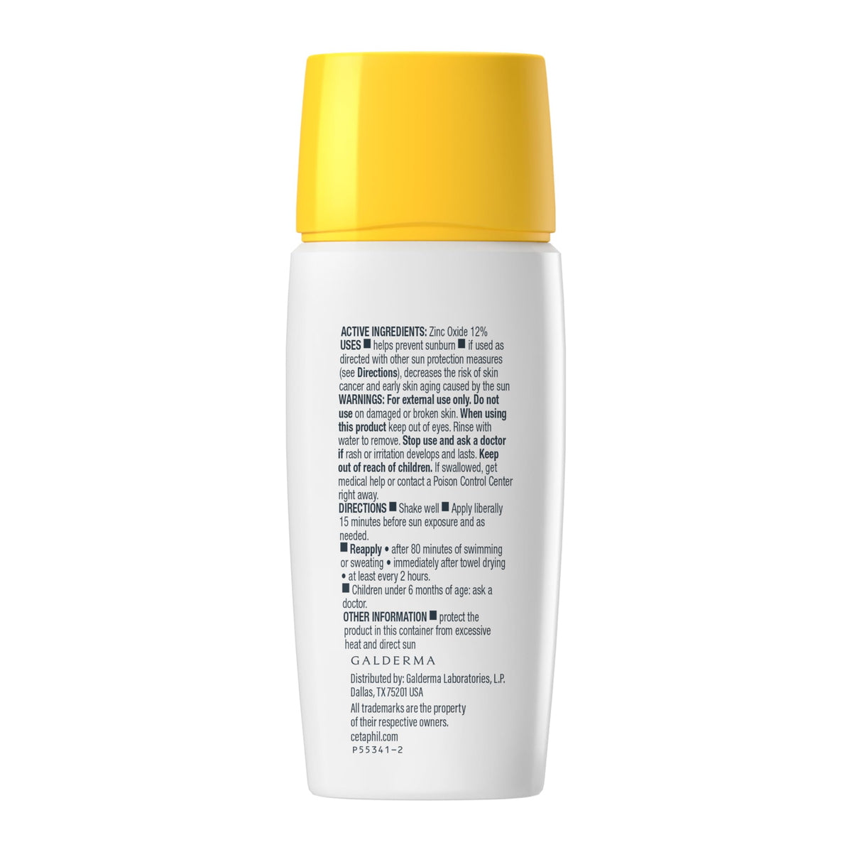 Cetaphil in outdoor setting emphasizing facial sun protection during daily activities