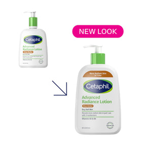 Cetaphil pump and label close-up showing ingredient highlights and ease-of-use