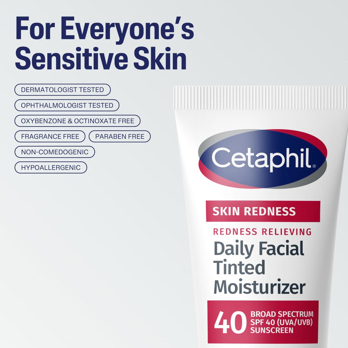 Cetaphil in morning routine scene showcasing daily protection and soothing