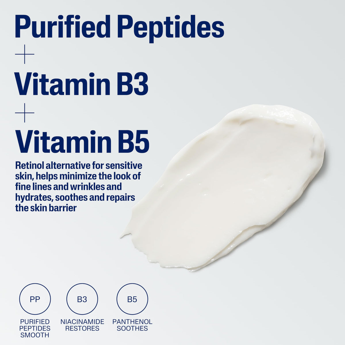 Cetaphil applying cream on hand to show gentle absorption and soothing