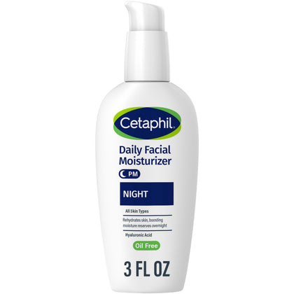 Cetaphil front packaging showing product and clear hydration benefits