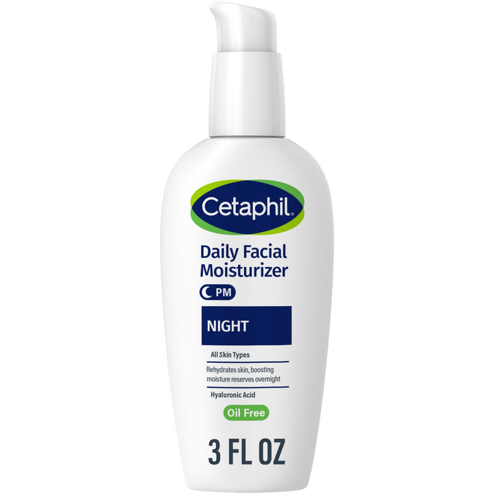 Cetaphil front packaging showing product and clear hydration benefits