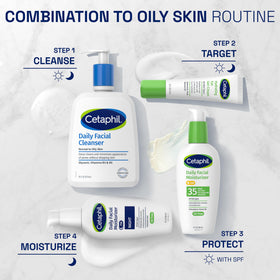 Cetaphil in evening bathroom routine to show gentle nightly hydration