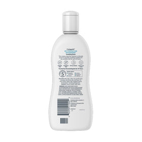 Cetaphil RestoraDerm pump dispensing creamy foam demonstrating gentle lather