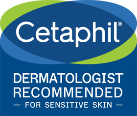 Cetaphil bottle next to a hand to show true 10 fl oz size