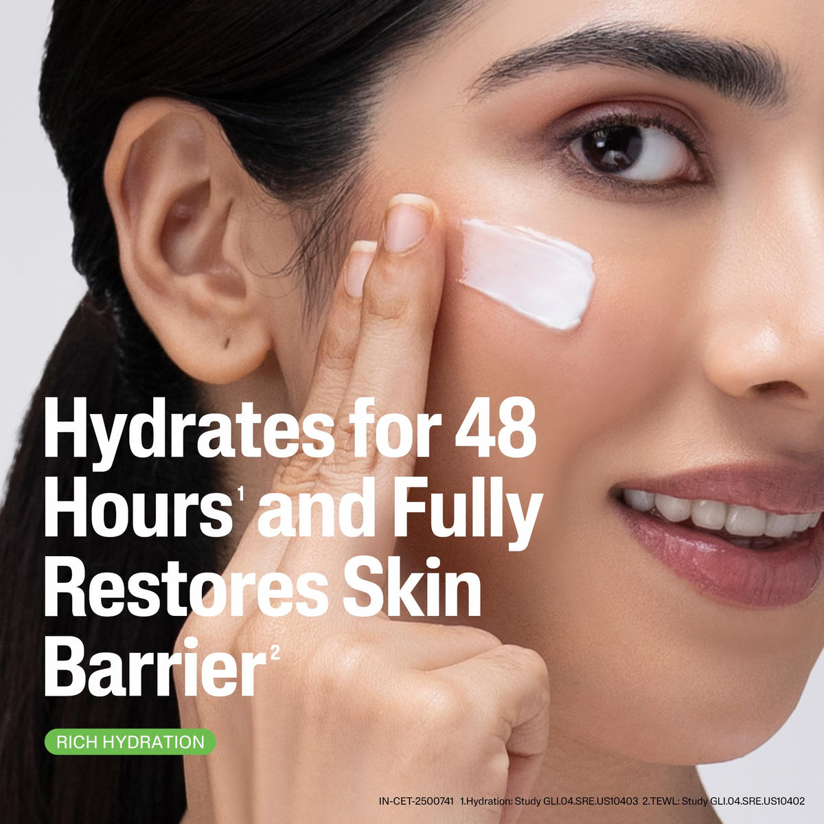 Cetaphil product beside common items to show 8.8 oz size