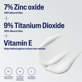 Applying Cetaphil to cheek for face and body protection without white cast