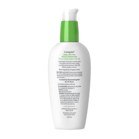 Cetaphil side profile of bottle showing compact design and portability