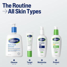 Cetaphil next to wallet showing travel-size convenience and protection