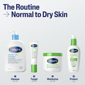 Cetaphil size comparison in hand showing portable 8 oz bottle convenience