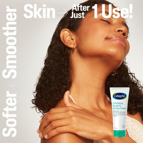 Cetaphil cream texture close-up showing smooth lightweight consistency