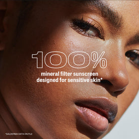 Cetaphil under makeup showing matte finish for improved foundation adherence