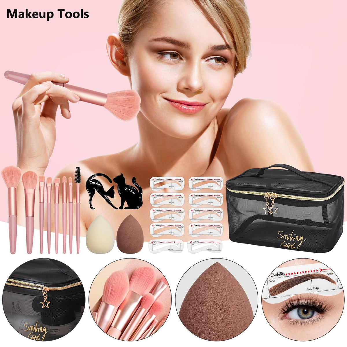 CHAFFUL eyeshadow pan texture detail, blendable pigments for defined eyes