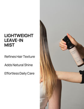 CHAHONG before and after hair comparison showing smoother, shinier hair after use