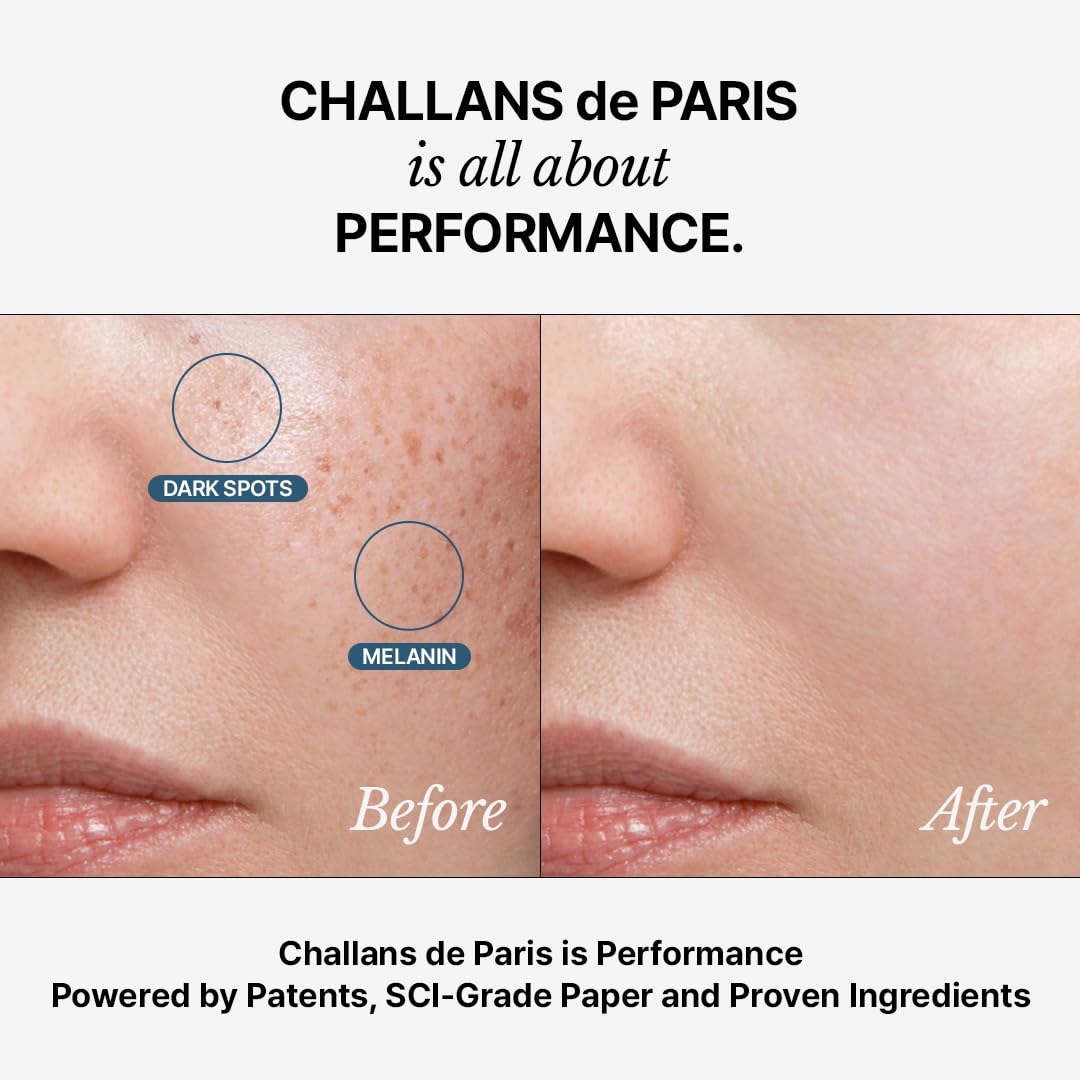 CHALLANS DE lightweight serum texture pooled to show fast-absorbing feel
