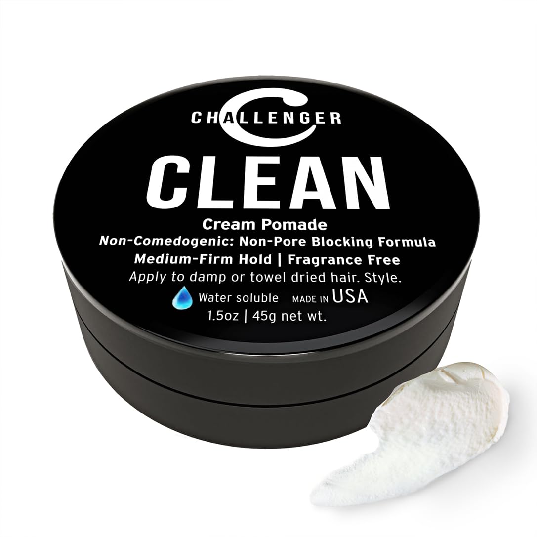 Challenger front jar showing compact 1.5oz packaging and travel-friendly benefit