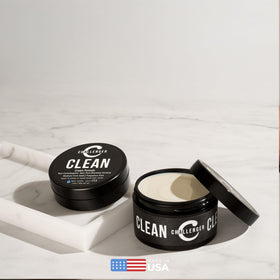 Challenger label close up highlighting fragrance free, non‑comedogenic benefits