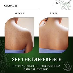 Chamuel texture foam close-up showing rich lather for effective cleansing