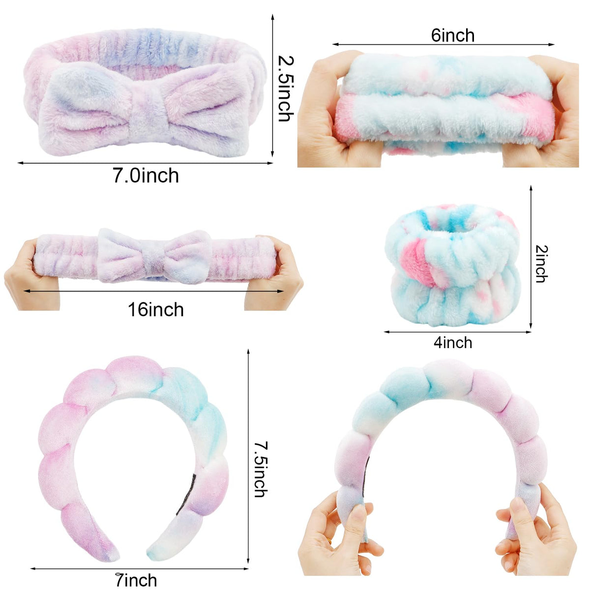 Chanaco folded headband set inside travel pouch ready for trips benefit