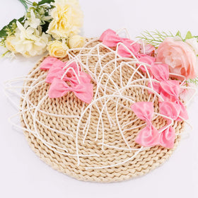Chanaco headbands arranged at a birthday table to show festive decoration and favors