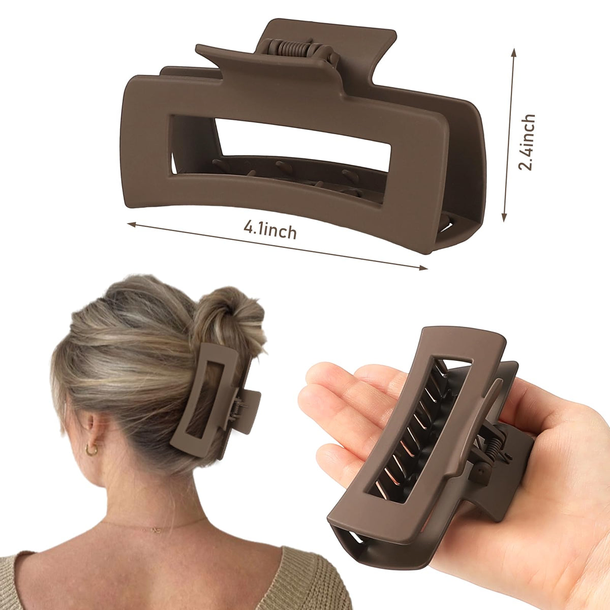 CHANDAT closeup of matte texture offering non-slip grip and gentle hold