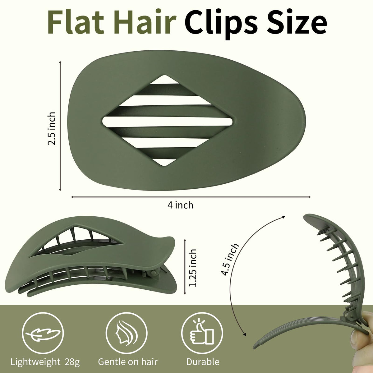 CHANDAT close-up of interlocking teeth and reinforced spring for secure strong hold