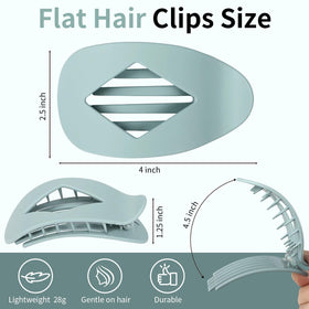 CHANDAT close-up of interlocking teeth demonstrates secure grip on thick hair