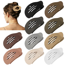 CHANDAT front view of ten matte clips showing organized packaging and ready-to-use convenience