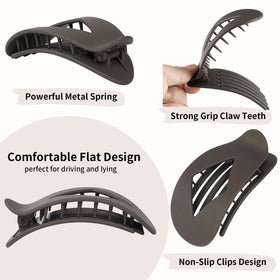 CHANDAT close-up of interlocking teeth illustrating secure no-slip grip on hair
