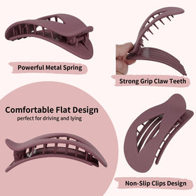 CHANDAT side profile illustrating lay-flat design for comfort against head