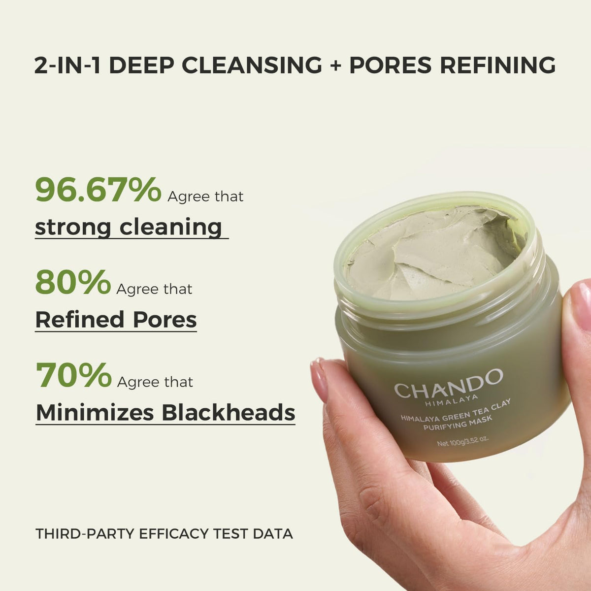 CHANDO HIMALAYA freeze-dried green tea powder ingredient for antioxidant support