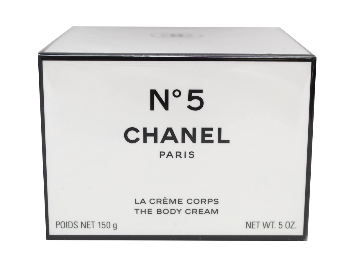 CHANEL N°5 front jar showing elegant packaging and product identity benefit